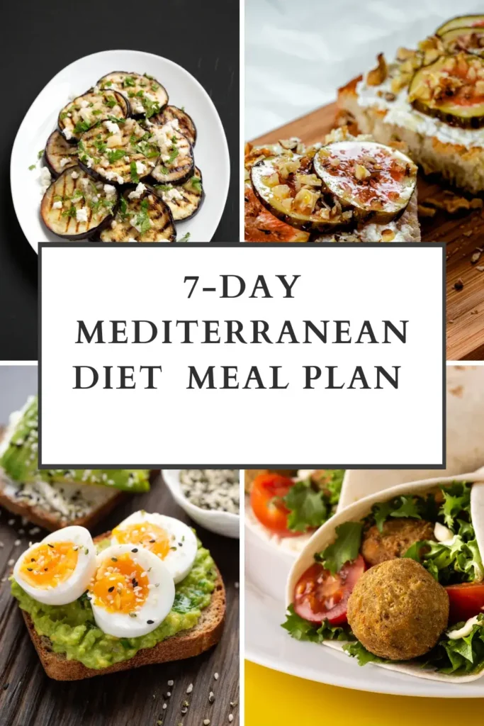 7 day Mediterranean diet meal plan for beginners