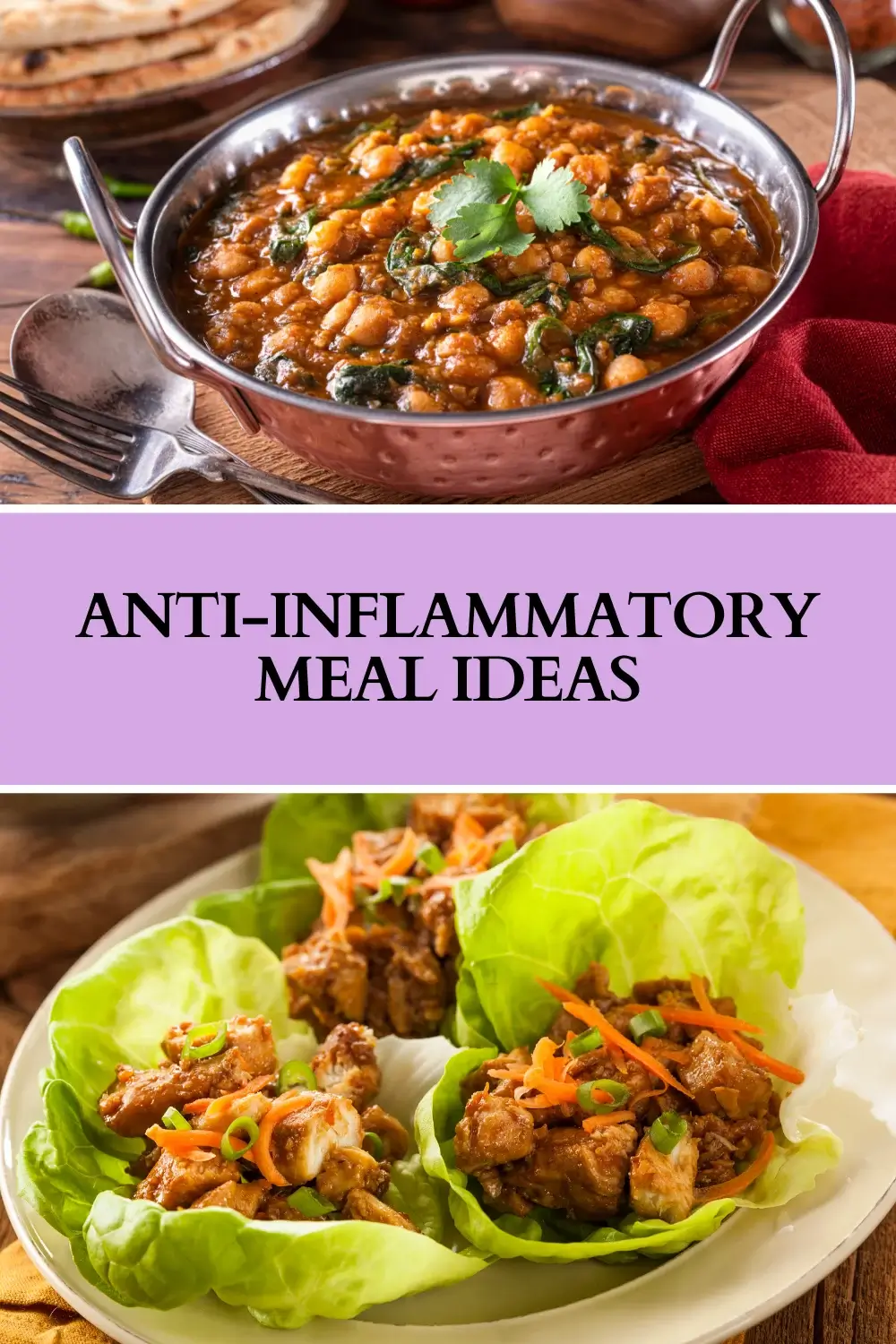 Anti-inflammatory meals