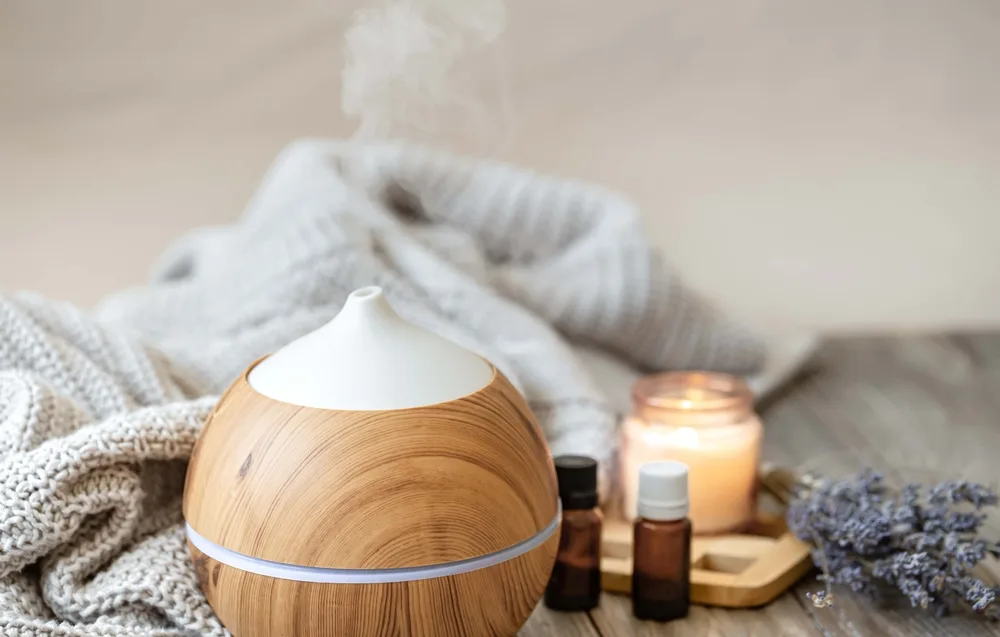 Diffusing essential oils