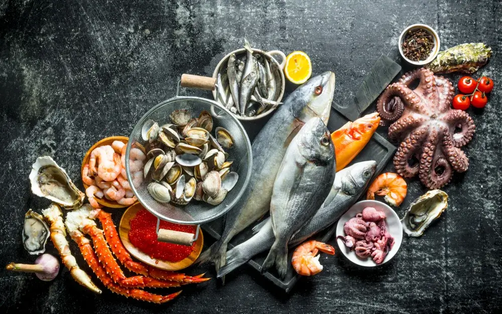 Fish and sea food