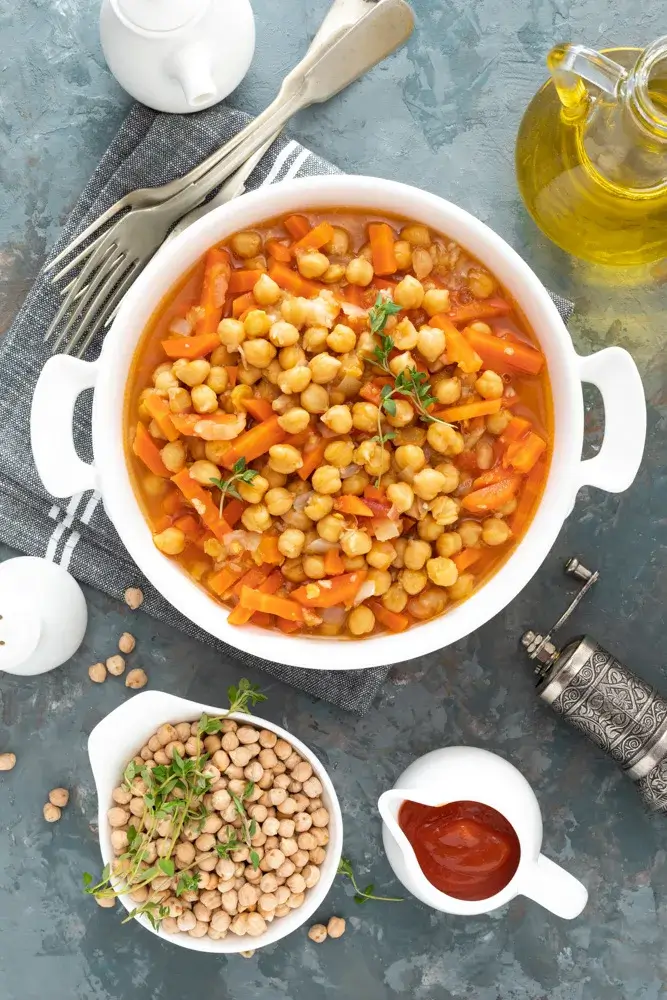 Mediterranean Chickpea curry