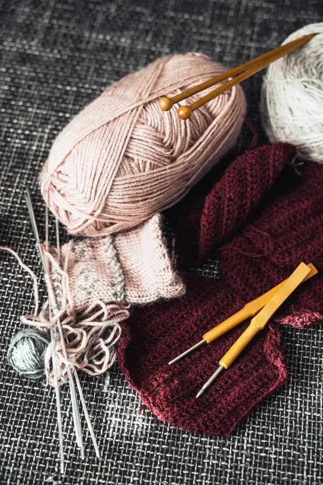 knitting as a hobby