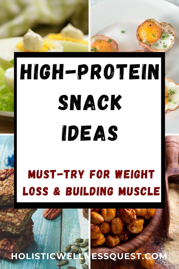 High-Protein Snack Ideas: Must-Try for weight Loss and Building Muscle. 