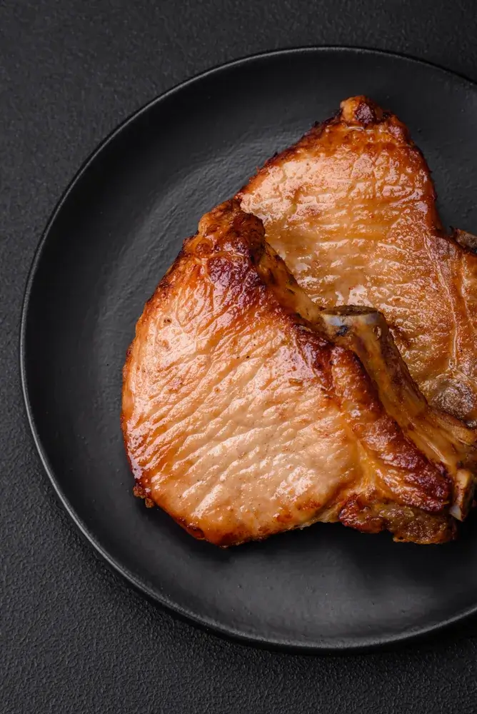 Thin pork chops from air fryer