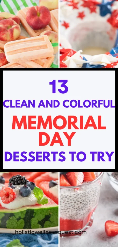 13 Clean and colorful Memorial Day desserts