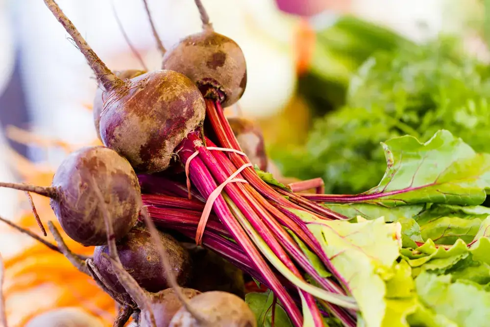 Beetroot, foods high in magnesium