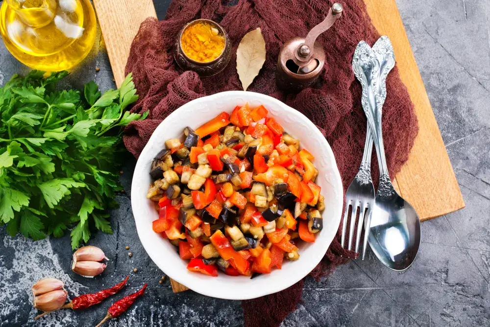 Eggplant salad
