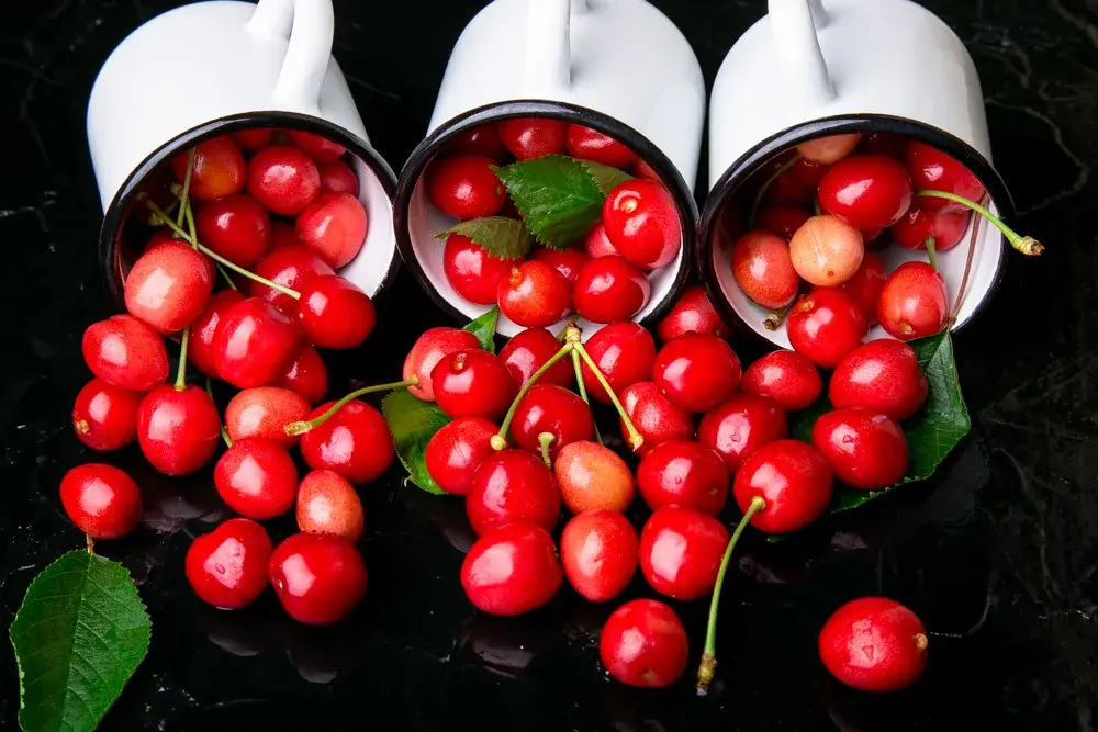 Cherries, foods high in magnesium