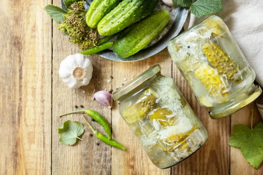 Fermented Cucumber Pickles, fermented foods