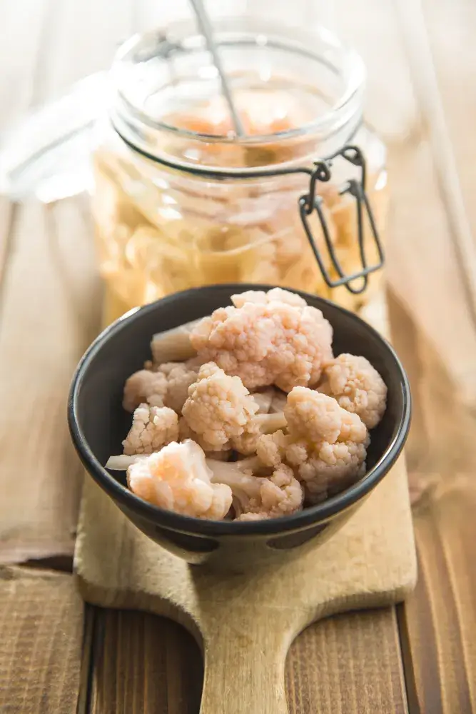 Fermented cauliflower