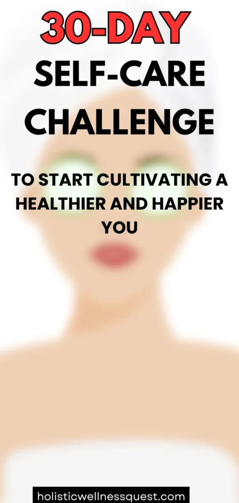 30-day self-care challenge