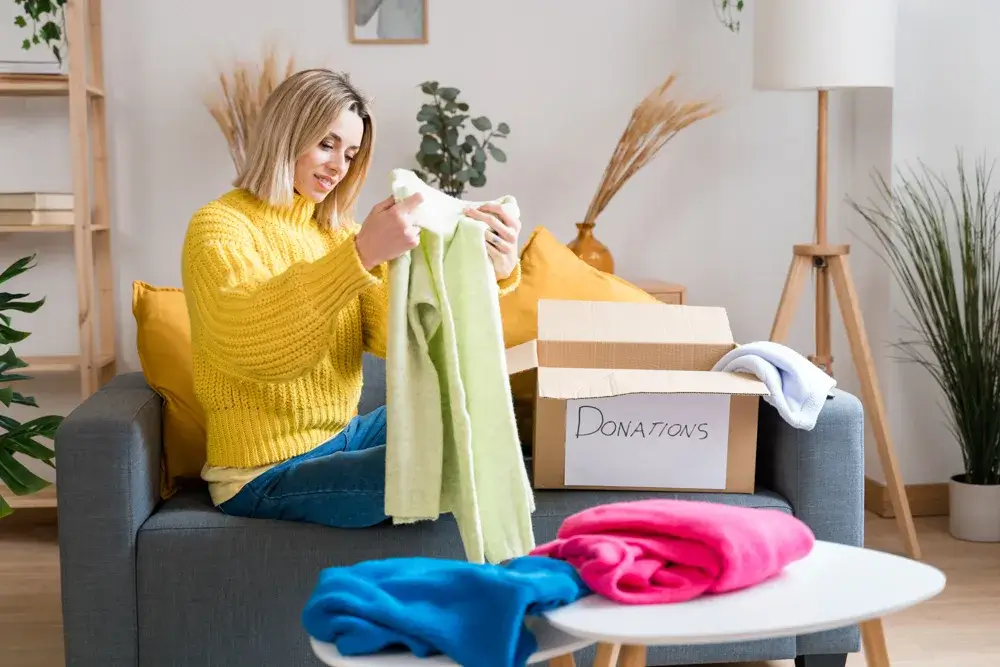 Decluttering, 30-day self-care challenge