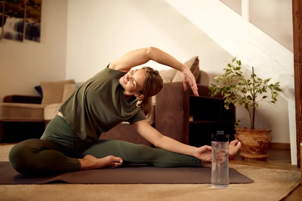 Yoga at home