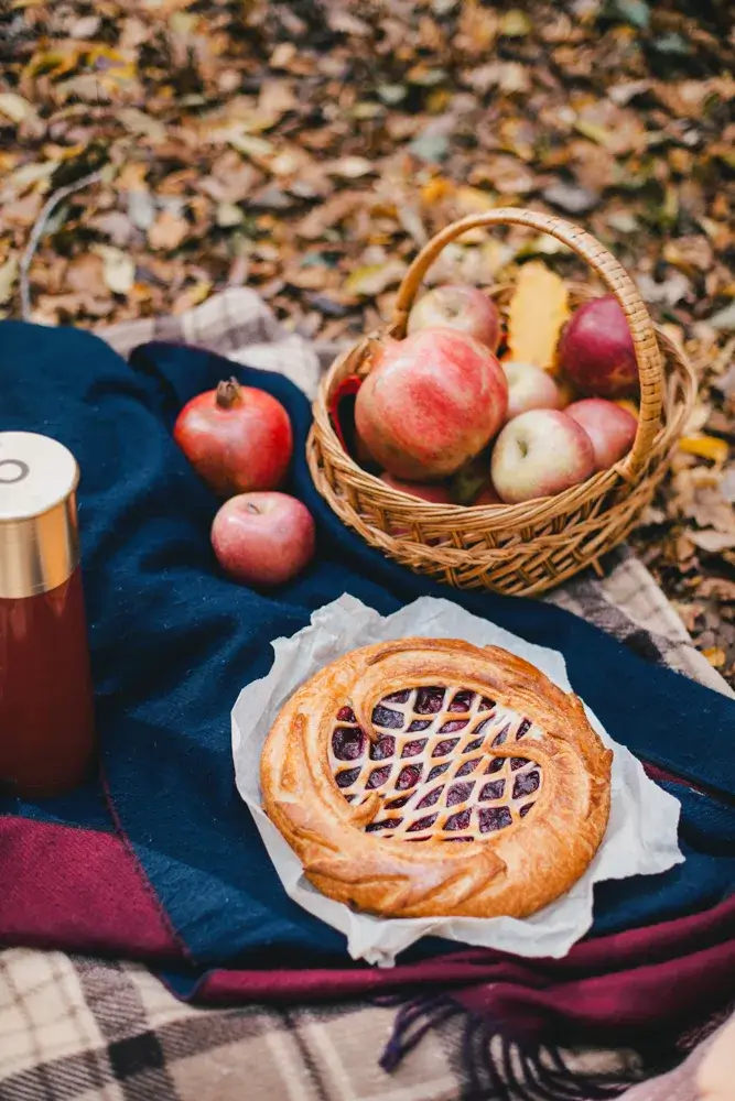 Fall themed picnic