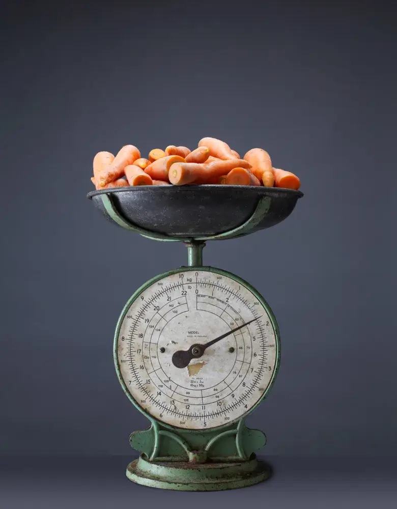 Portion control on a calorie deficit