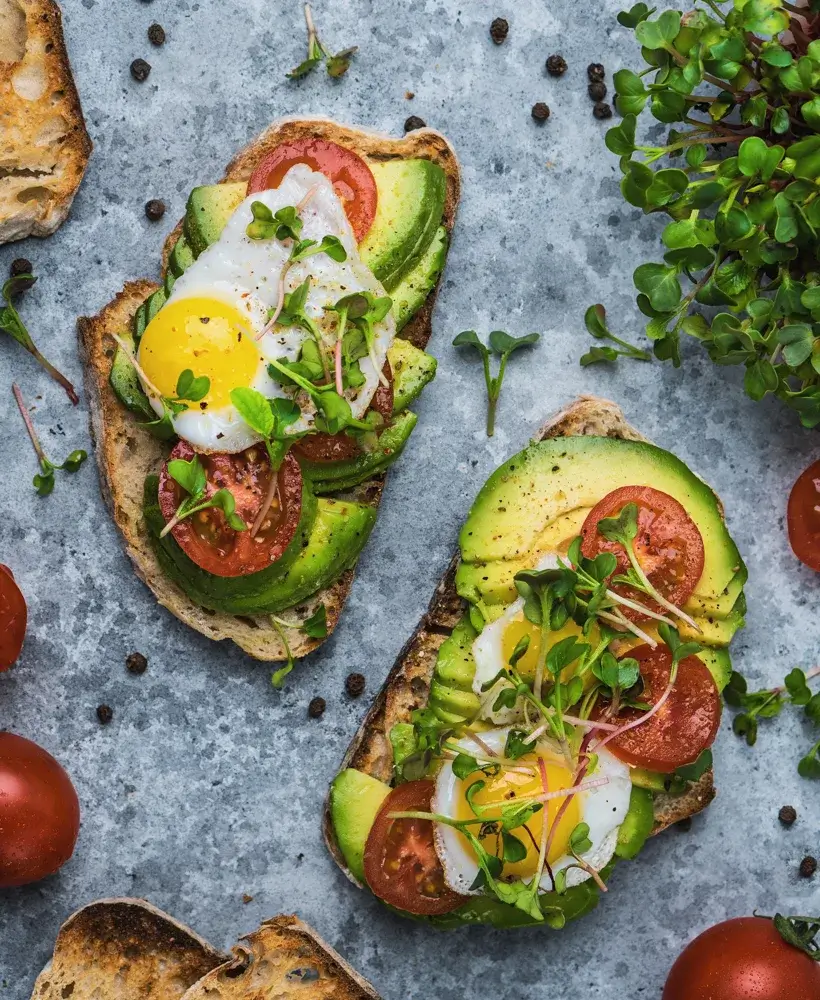 Avocado Toast with Eggs