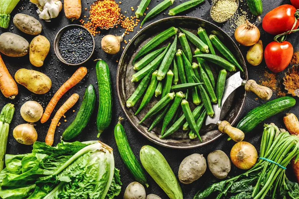 Fresh vegetables