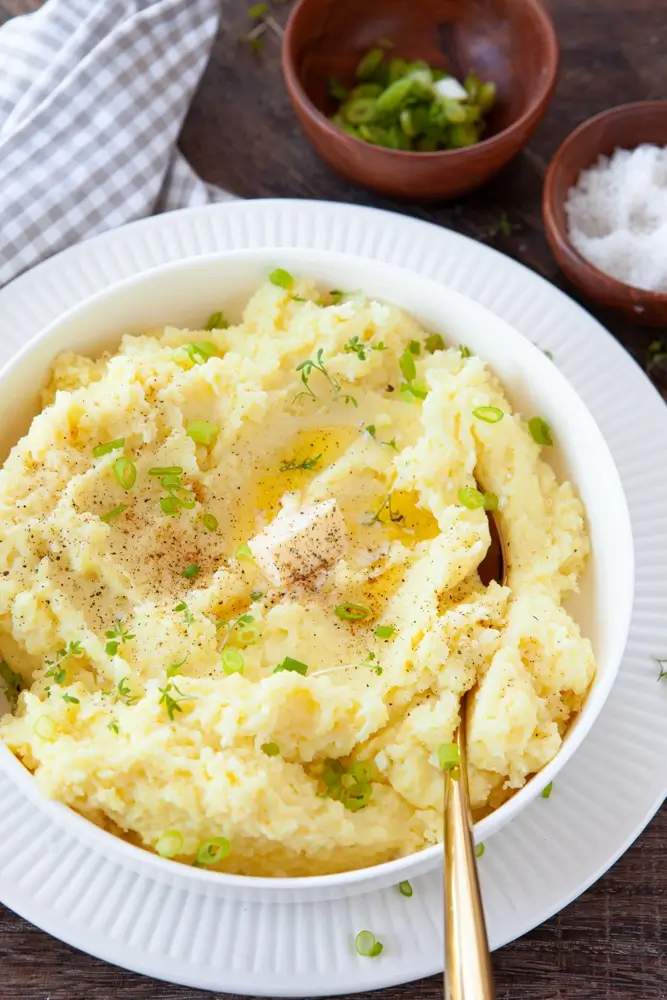 Buttery Herbed Mashed Potatoes
