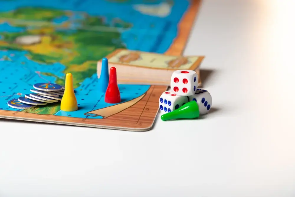 Cozy Night with Board Games and Snacks