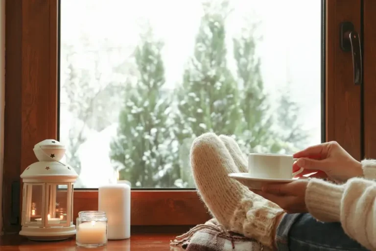 Slow Winter self-care morning