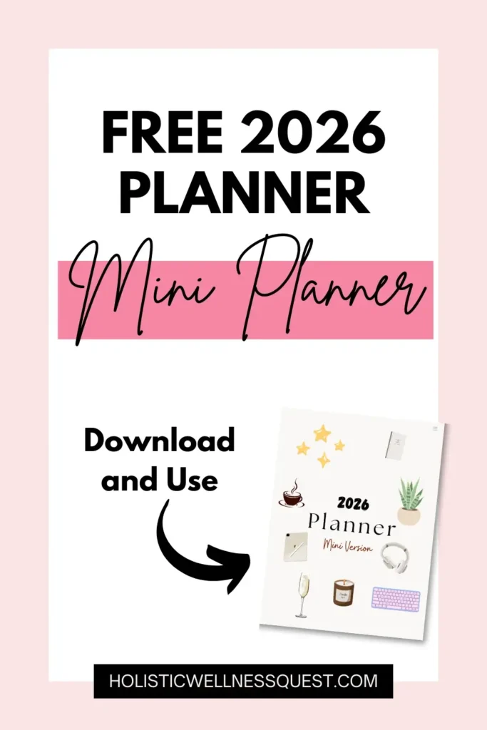 Free 2026 MIni Planner