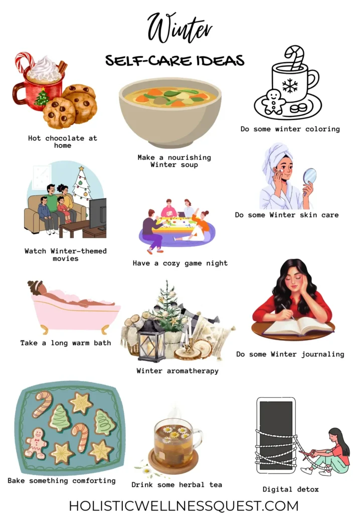 Winter Self-care ideas