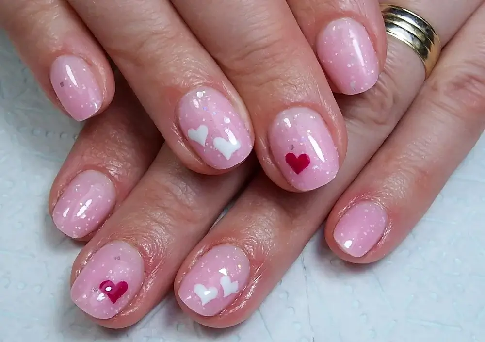 Get Valentine’s Themed Nails Done 