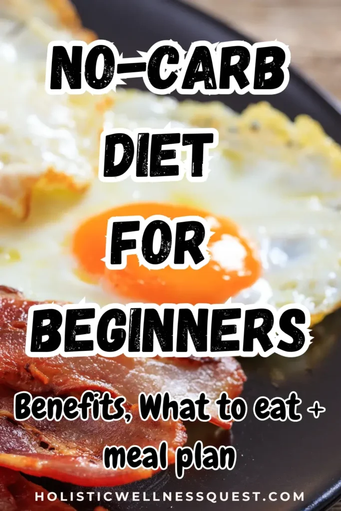 No-carb Diet for beginners