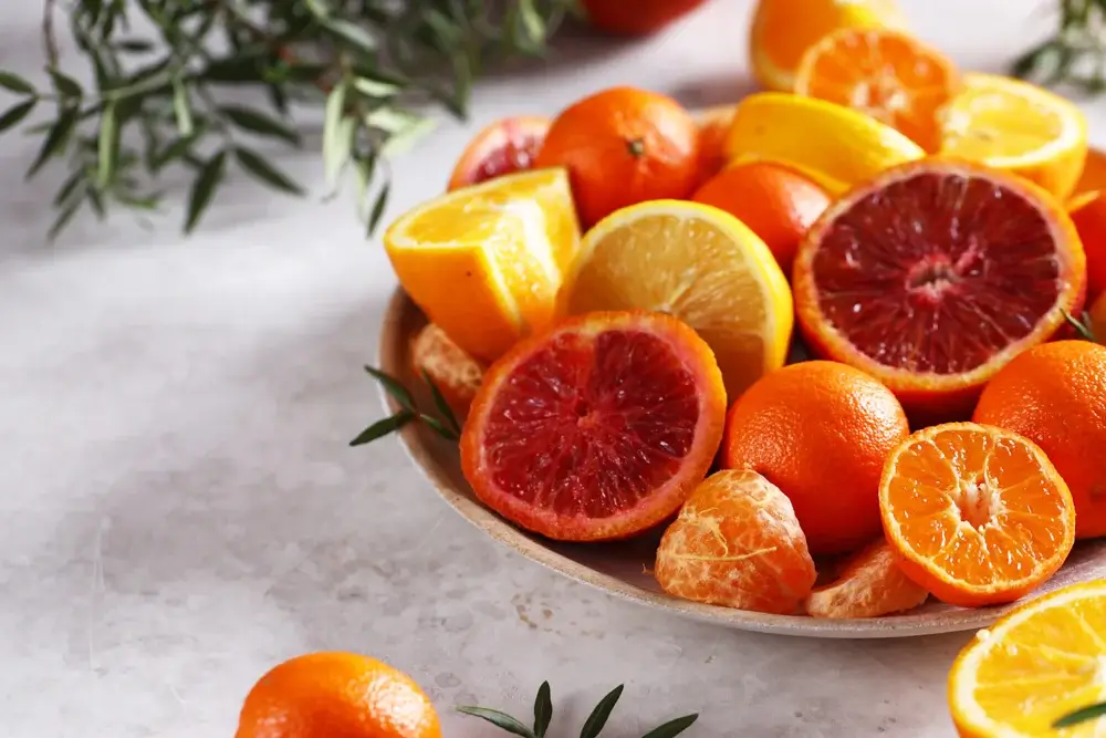 Citrus Fruits, liver-healing foods
