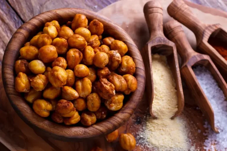 Roasted Chickpeas, high fiber snacks