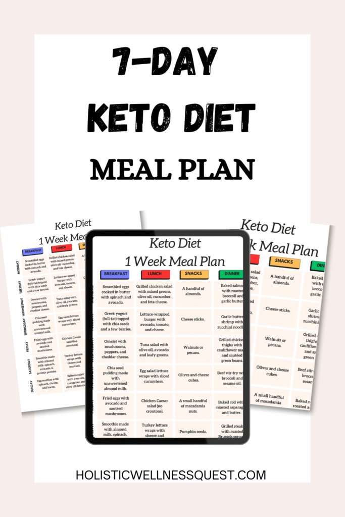 7-day keto diet meal plan