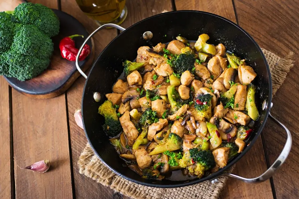 Chicken stir fry