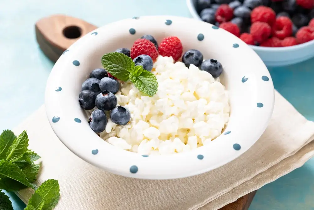 Cottage cheese bowl