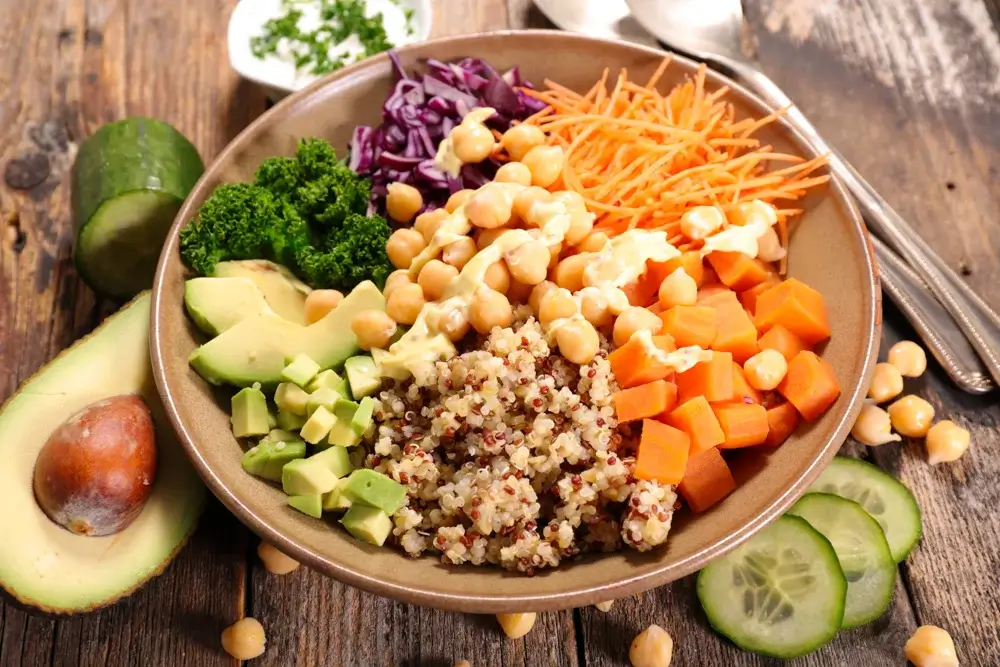 Quinoa Buddha bowl 
