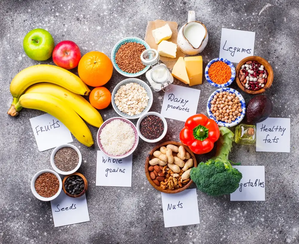DASH diet foods