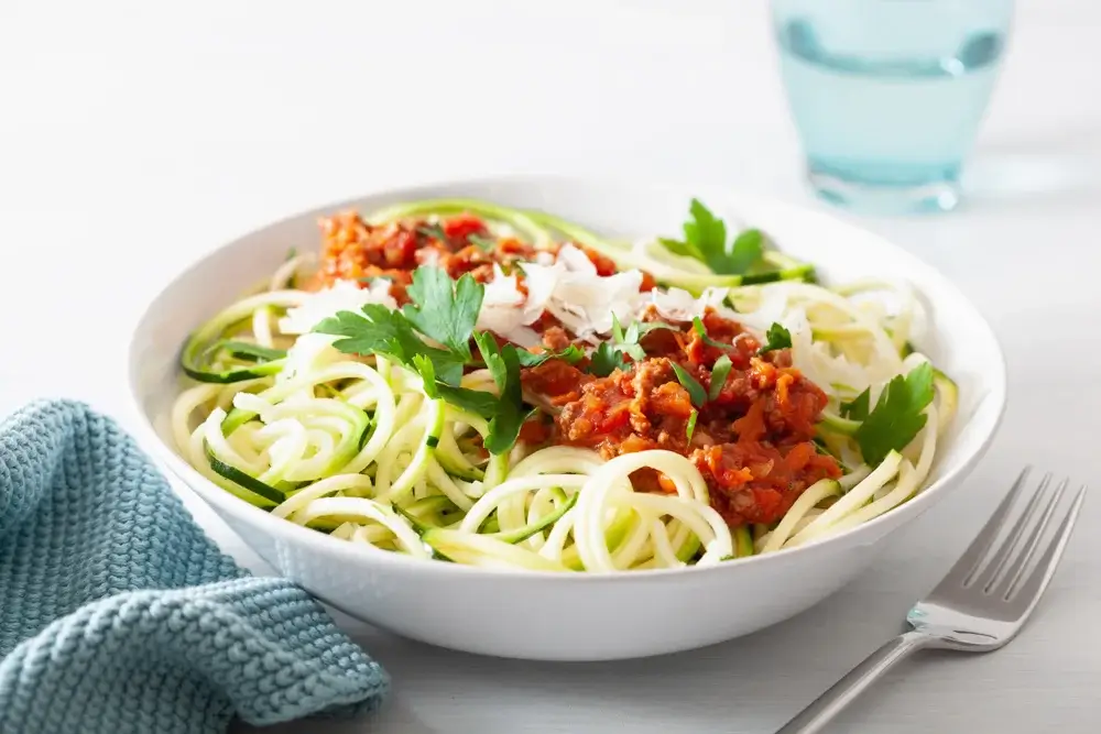 Zucchini Noodle Salad
