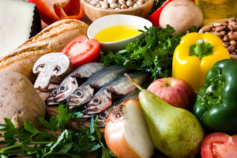 High-Protein, Mediterranean diet meal plan