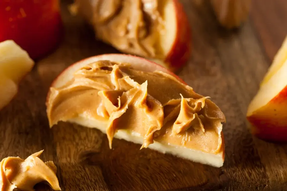 Apple With Peanut Butter