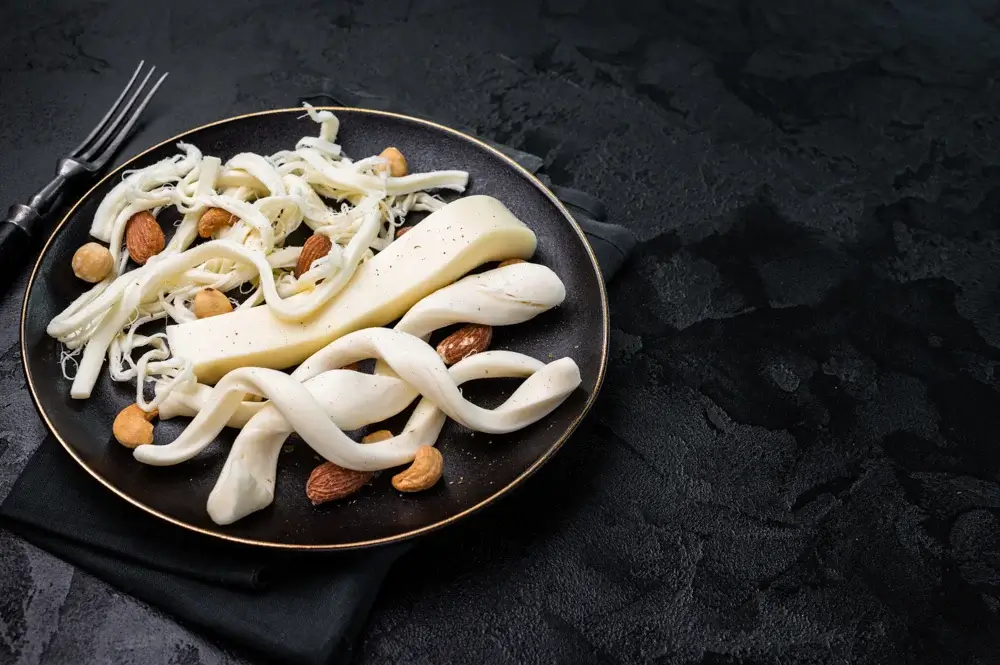 String Cheese and Almonds